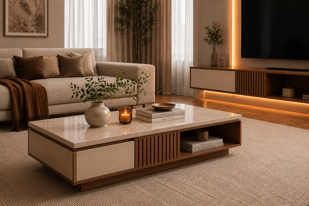ترابيزة ليفينج مودرن – 100 × 60 سم