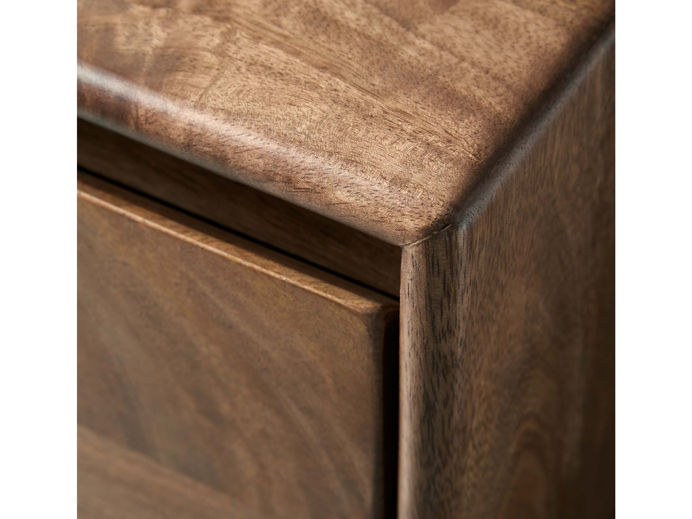 غرفة نوم مودرن من الخشب الطبيعي (Natural Solid Wood Bedroom Set)