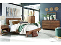 غرفة نوم مودرن من الخشب الطبيعي (Natural Solid Wood Bedroom Set)