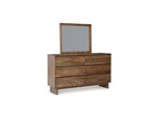 غرفة نوم مودرن من الخشب الطبيعي (Natural Solid Wood Bedroom Set)